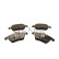 Brake pad set, disc brake QP1022C Quaro