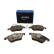 Brake pad set, disc brake QP1022C Quaro, Thumbnail 2