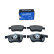 Brake pad set, disc brake QP1035C Quaro, Thumbnail 2
