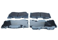 Brake pad set, disc brake QP1047 Quaro