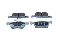 Brake pad set, disc brake QP1085 Quaro