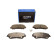 Brake pad set, disc brake QP1086C Quaro, Thumbnail 2