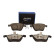Brake pad set, disc brake QP1090C Quaro, Thumbnail 2