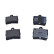 Brake pad set, disc brake QP1092C Quaro, Thumbnail 2