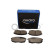 Brake pad set, disc brake QP1119C Quaro, Thumbnail 2