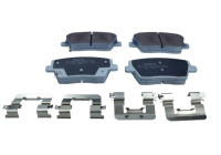Brake pad set, disc brake QP1124 Quaro