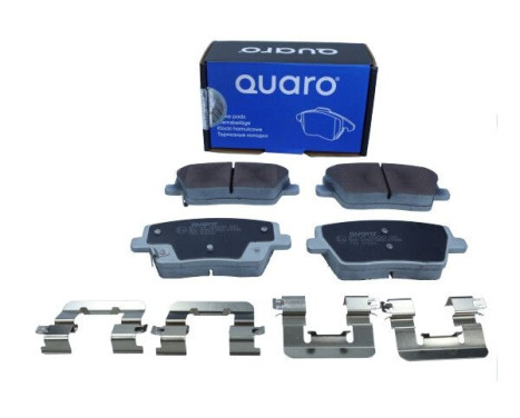 Brake pad set, disc brake QP1124 Quaro, Image 2