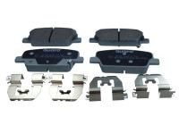 Brake pad set, disc brake QP1126 Quaro