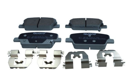 Brake pad set, disc brake QP1126 Quaro