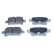 Brake pad set, disc brake QP1127 Quaro