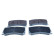 Brake pad set, disc brake QP1169 Quaro