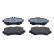 Brake pad set, disc brake QP1190C Quaro, Thumbnail 2