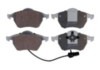 Brake pad set, disc brake QP1193 Quaro