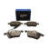 Brake pad set, disc brake QP1193C Quaro, Thumbnail 2