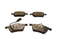 Brake pad set, disc brake QP1193C Quaro