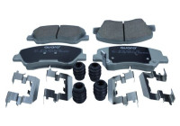 Brake pad set, disc brake QP1196 Quaro