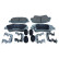 Brake pad set, disc brake QP1196 Quaro