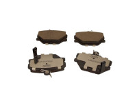 Brake pad set, disc brake QP1226C Quaro