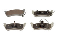 Brake pad set, disc brake QP1232 Quaro