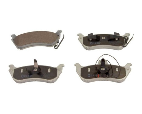 Brake pad set, disc brake QP1232 Quaro