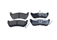 Brake pad set, disc brake QP1232C Quaro