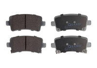 Brake pad set, disc brake QP1236 Quaro