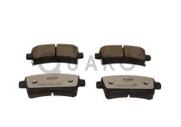 Brake pad set, disc brake QP1236C Quaro