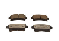Brake pad set, disc brake QP1236C Quaro
