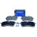 Brake pad set, disc brake QP1240 Quaro, Thumbnail 2