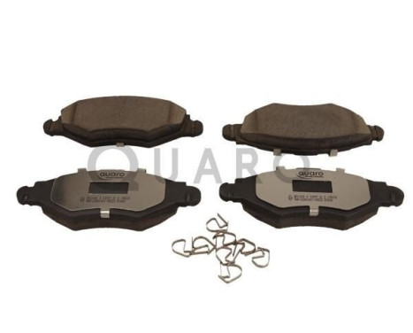 Brake pad set, disc brake QP1243C Quaro