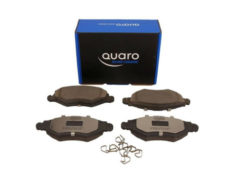 Brake pad set, disc brake QP1243C Quaro, Image 2