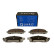 Brake pad set, disc brake QP1261 Quaro, Thumbnail 2