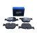Brake pad set, disc brake QP1286C Quaro