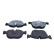 Brake pad set, disc brake QP1286C Quaro, Thumbnail 2