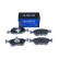 Brake pad set, disc brake QP1288 Quaro, Thumbnail 2