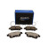 Brake pad set, disc brake QP1296C Quaro, Thumbnail 2