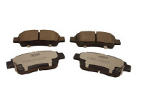 Brake pad set, disc brake QP1296C Quaro