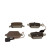 Brake pad set, disc brake QP1374 Quaro