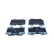 Brake pad set, disc brake QP1382 Quaro