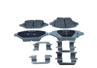 Brake pad set, disc brake QP1383 Quaro