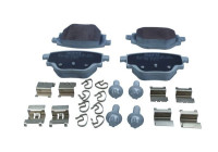 Brake pad set, disc brake QP1388 Quaro