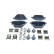 Brake pad set, disc brake QP1388 Quaro