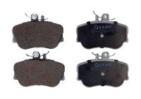 Brake pad set, disc brake QP1402 Quaro