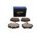 Brake pad set, disc brake QP1402C Quaro, Thumbnail 2