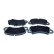 Brake pad set, disc brake QP1430 Quaro