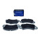 Brake pad set, disc brake QP1430 Quaro, Thumbnail 2
