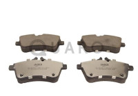 Brake pad set, disc brake QP1433C Quaro