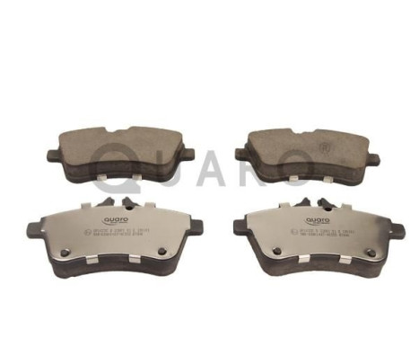 Brake pad set, disc brake QP1433C Quaro