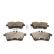 Brake pad set, disc brake QP1433C Quaro