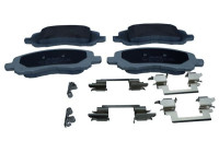 Brake pad set, disc brake QP1437 Quaro